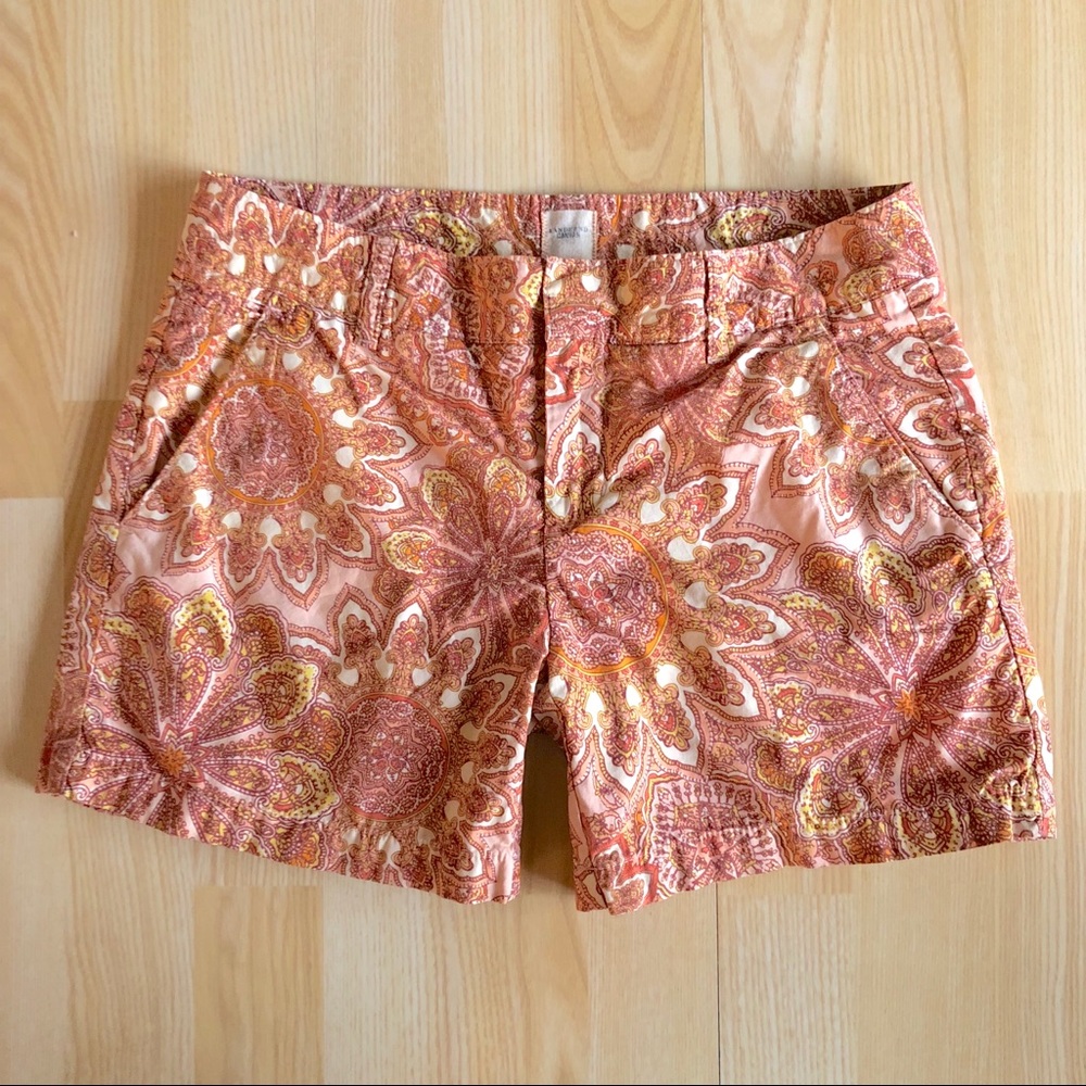 Lands’ End Canvas Cotton Lined Shorts